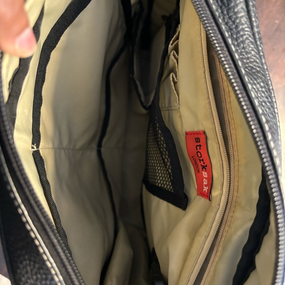 Cross shoulder style messenger diaper bag or work bag unisex commuter bag - Picture 2 of 7